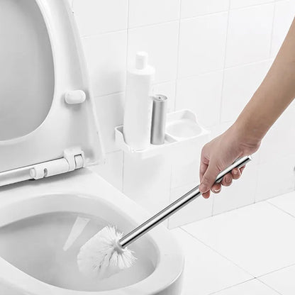 J&S Home, Plastic Toilet Brush Set with Holder, JS185017