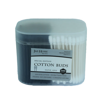 J&S Home, Special Edition Spiral Head  Cotton Buds 300Pcs