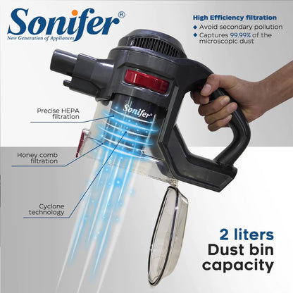 Sonifer, SF-2225, Cordless Vacuum Cleaner 100W