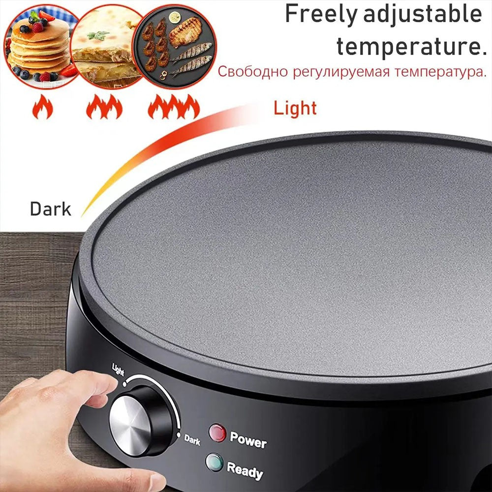 Sonifer, SF-6072, Crepe Maker Black 1200 W