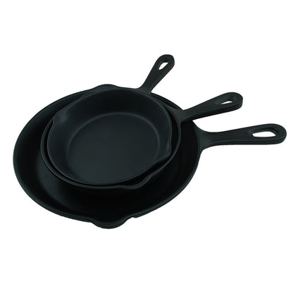 Cool Gift, Pan Black Melamine Dinnerware, Available in Different Sizes