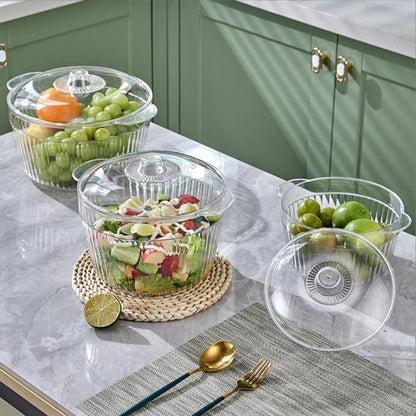 Cool Gift, Acrylic Clear Multifunction Bowls, Available in Different Sizes