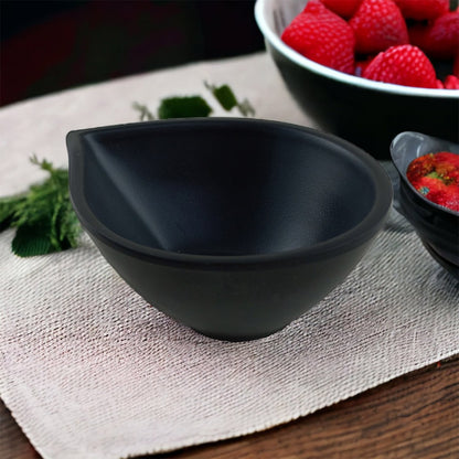 Cool Gift, Dip Black Melamine Dinnerware