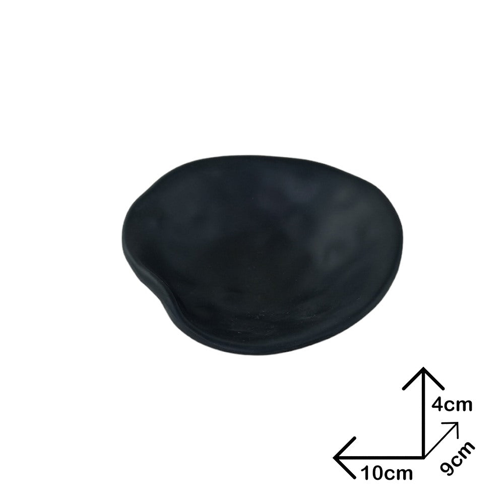 Cool Gift, Sauce Dip Black Melamine Dinnerware