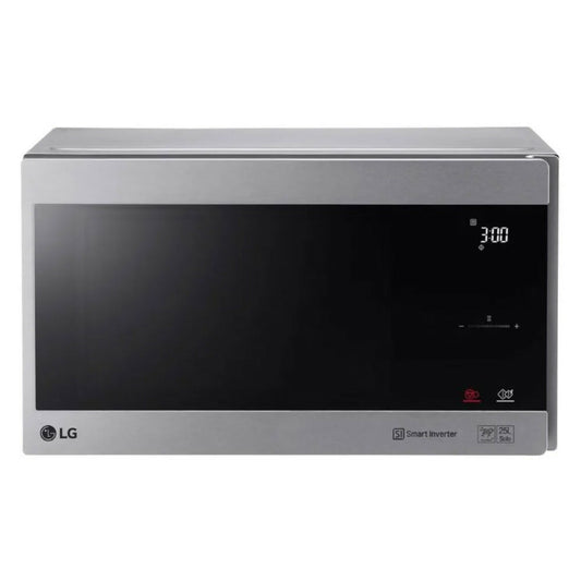 LG Microwave 25L Solo - Smart Inverter - [Silver Stainless], MS2595CIS