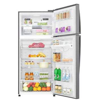 LG Refrigerator 24Cft, Linear Compressor - [Silver], GNM-732HLI