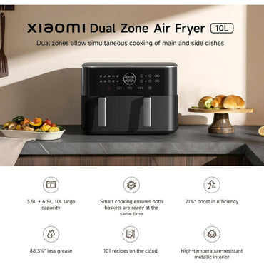 Xiaomi Air Fryer 10L, 2700W - [Black], XIA-MAFD1001