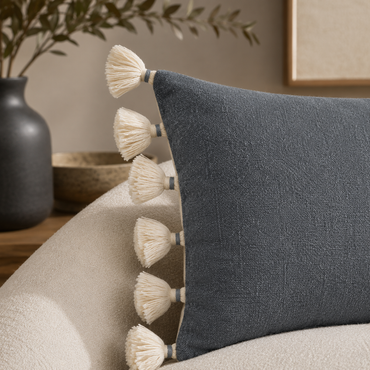 Karaca Home Arina Filled Turquoise Cushion 55 cm, 153.09.01.6795