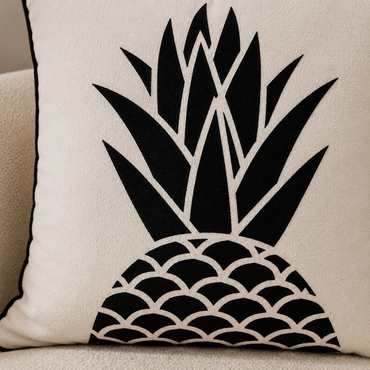Karaca Home Pineapple Filled Cushion 43 - 43 cm, 153.09.01.6398