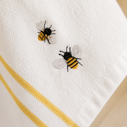 Karaca Home Bee 2-Piece Kitchen Towel Set, 8680214389263