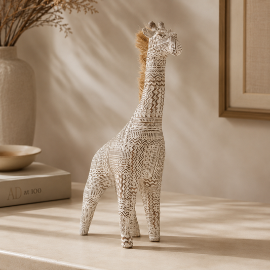 Karaca Home Melanie Giraffe Polyresin Trinket 34 cm, 300.22.02.0164