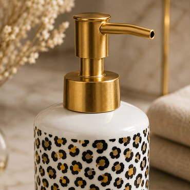 Karaca Home Wild 3-Piece Bathroom Set - Leopard, 300.23.01.0209