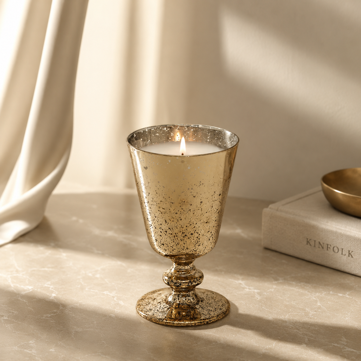Karaca Home New Year Lin Goblet Candle