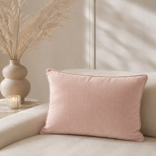 Karaca Home Dream Plain Salmon Filled Cushion 30 x 50 cm, 200.18.01.0679