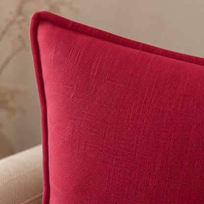 Karaca Home Mood Plain Coral Filled Cushion 45 x 45 cm, 200.18.01.0681