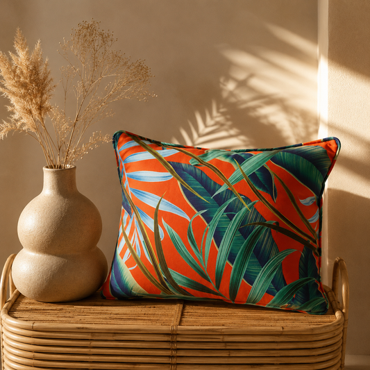 Karaca Home Jungle Orange Decorative Pillow 35 x 45 cm, 300.21.02.0233