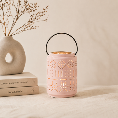 Karaca Home Joyful Lantern Pink 16 cm, 300.22.02.0032