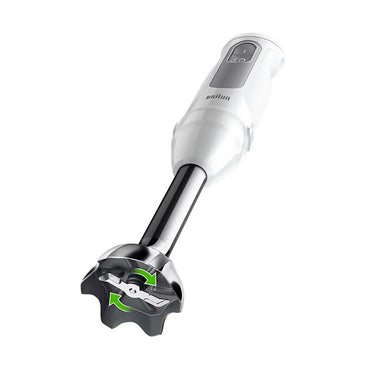 Braun MultiQuick 5, Ergonomic Hand Mixer with PowerBell Plus Technology - 21 Speeds + Turbo, Easy Click Plus System, Steel Shaft, 600ML Bowl, 1000W - [White], MQ50001MWH