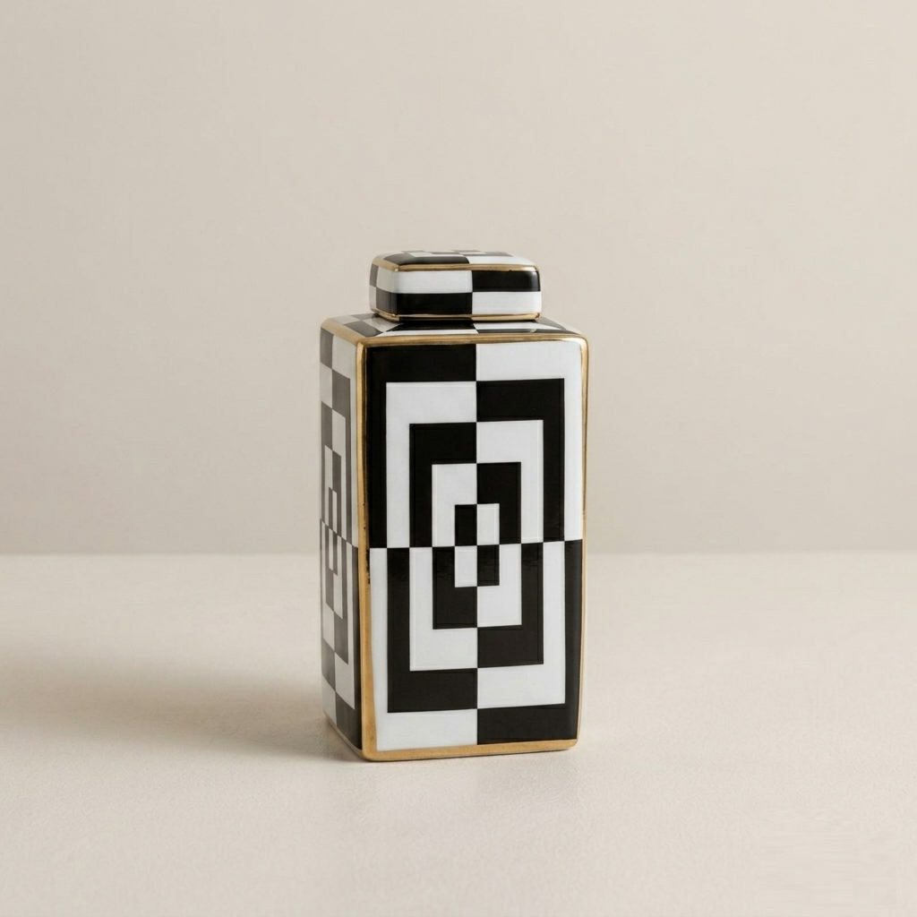 Karaca Hailey Long Cube Vase 30 cm, 300.22.02.0385