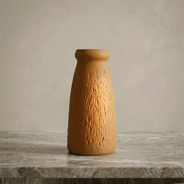 Karaca Home Russell Cylindrical Mustard Vase 30 cm, 300.23.01.0528