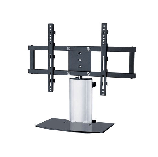 Conqueror, Articulating Stand LED / LCD / Plasma TV 26'-55'' with 1 shelf for DVD player / AV component / cable box / TV accessories, Wall Mount - H147