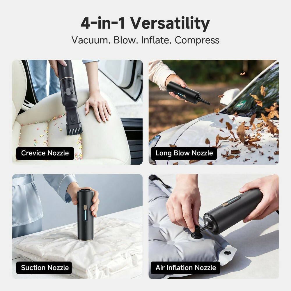 Dreame, 4-in-1 Hand Car Vacuum with Charging Dock, DRM-VBP20B