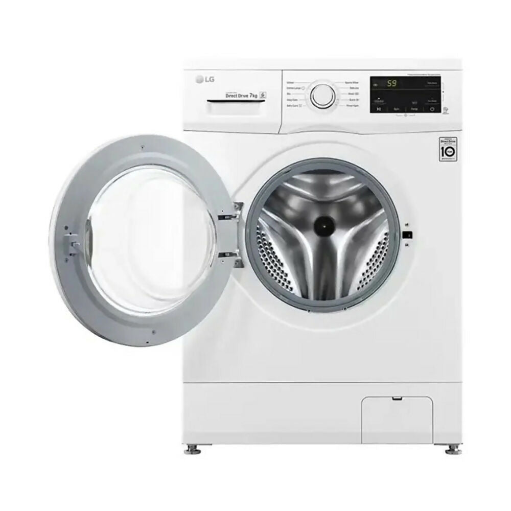 LG Washing Machine [Front Load], 7kg, 1200RPM [White], WJ3H20WQG