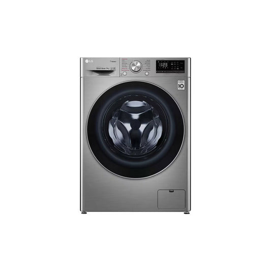 LG Washer Vivace 9KG, 1400RPM [Silver - Black Door], WV4149PVG