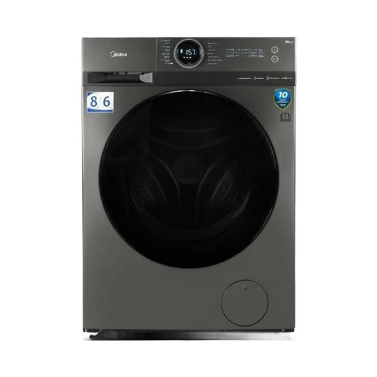Midea Front Load Washer Dryer Lunar Dial With Health Guard 1400RPM - 8KG [Titanium Grey], MF200D80WB/T-GCC