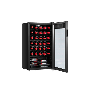 Midea Wine Cooler 34 Bottles, MDRW150FGG22