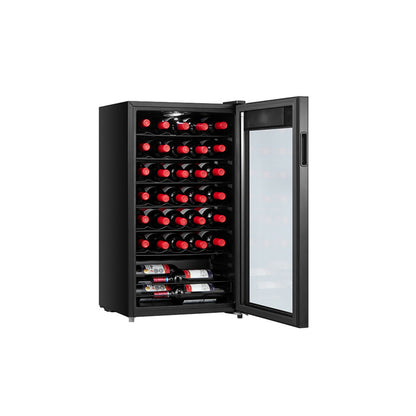 Midea Wine Cooler 34 Bottles, MDRW150FGG22