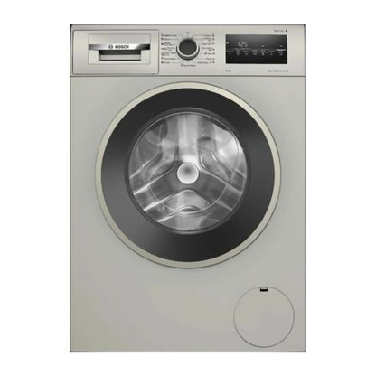 Bosch Serie 4 Front-Load Washing Machine, 8KG [Silver Inox], BOS-WAN2821XME