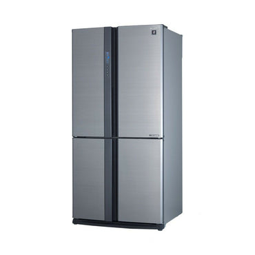 Sharp Fridge J-Tech Inverter, Double French Series, 4 Doors [Stainless Steel] - HxWxD: 184x90x77cm, SHP-SJFE87VSS