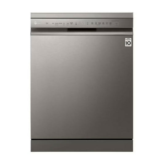 LG Dishwasher Quad Wash, EasyRack, SmartThinQ TagOn, 46dB - [Platinum Silver], DFB512FP