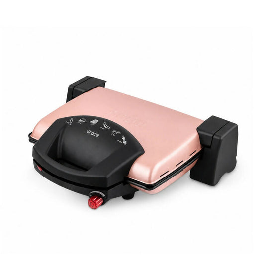 Fakir, Grace 1800W Grill & Toaster, Fits Up To 6 Slices Of Toast - Pink