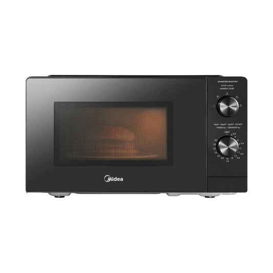 Midea 20L Microwave Oven - 700W [Black], MM7P012MZ-BK
