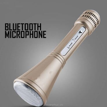 Sansui, Speaker with Microphone Wireless Bluetooth Portable for Karaoke - K1