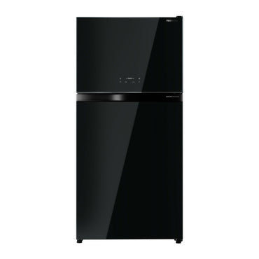 Toshiba Fridge 26Cuft 2 Doors - Inverter, [Black Glass], TOS-RT735WEBG