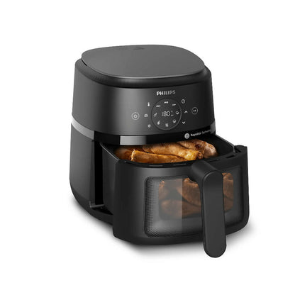 Philips Air Fryer 1500W, 4.2L, Digital Touch, Screen Control, Black PO-6820