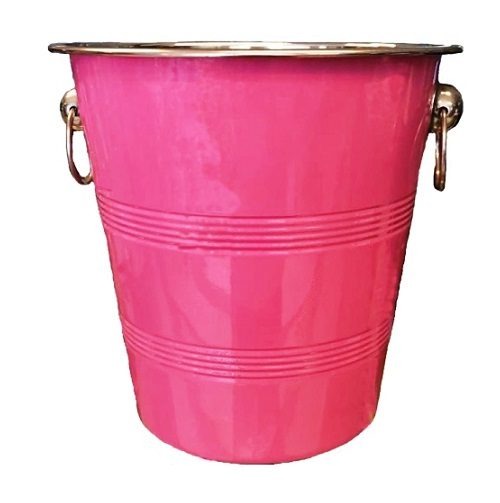 Colored Stainless Steel Ice Bucket, Available in Different Colors