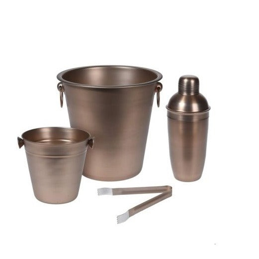 4 Pcs Stainless Steel Bar Set