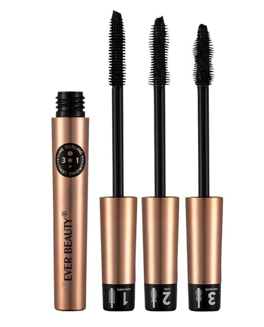 Ever Beauty, Triple Action Mascara With Argan Oil
