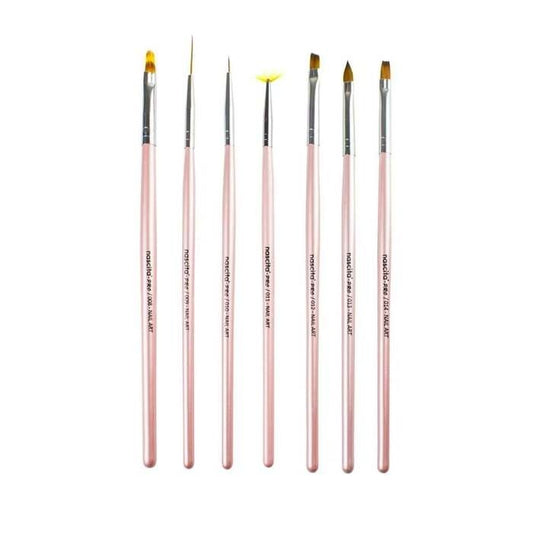 Nascita, Nail Art Nail Decoration Brush Set Pack of 7