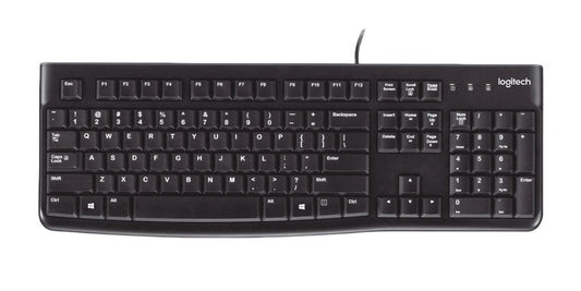 Logitech, K120 Wired Keyboard Arabic & English Layout, 2 Years Warranty