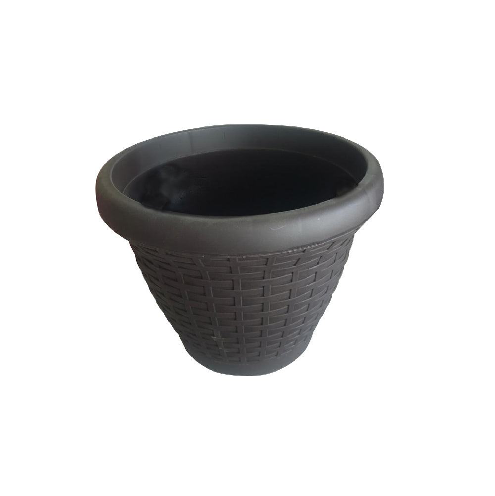Serinova, Dark Brown Flower Pot