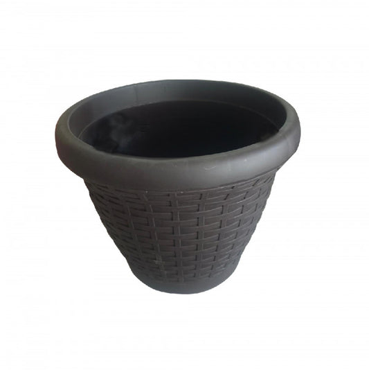 Serinova, Dark Brown Flower Pot
