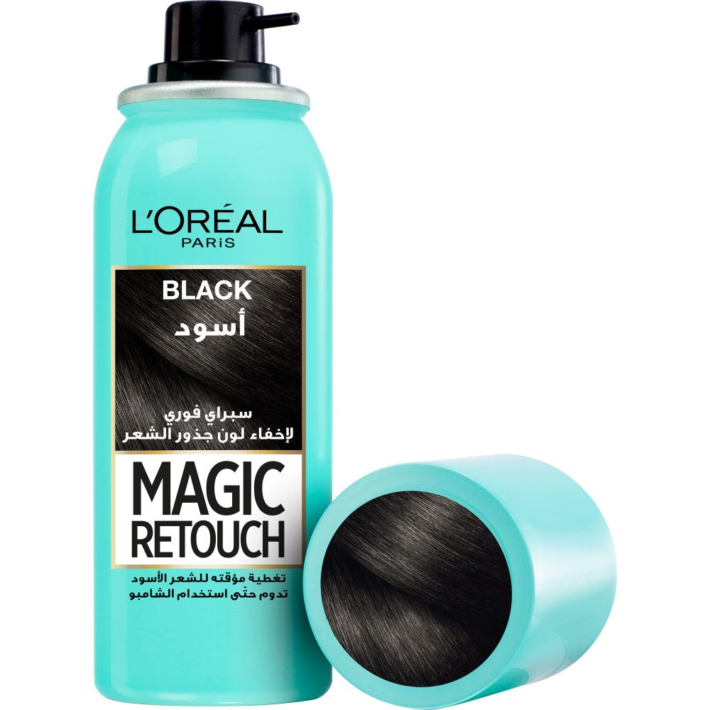 L'Oreal, Magic Retouch 1 Instant Root Concealer Spray Black 75Ml