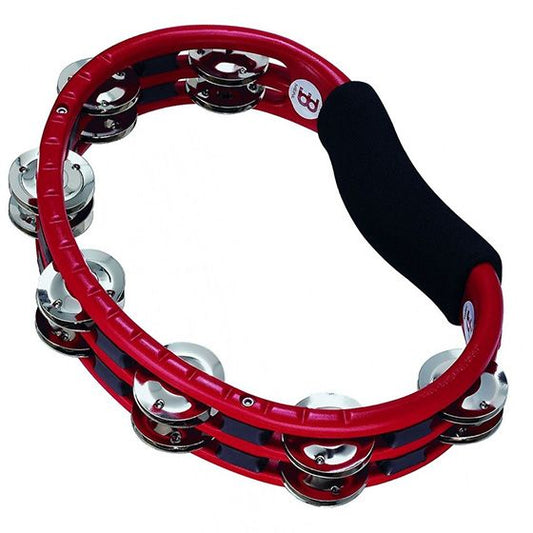 Meinl, Hand Tambourine Steel Jingles Red, Aamtmt1R