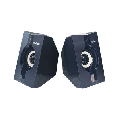 Aerbes Luminious USB Computer Speaker PO-6278ABD377, AB-D377
