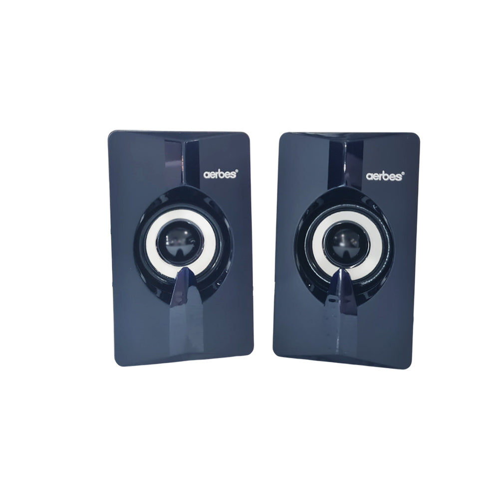 Aerbes Luminious USB Computer Speaker PO-6278ABD377, AB-D377